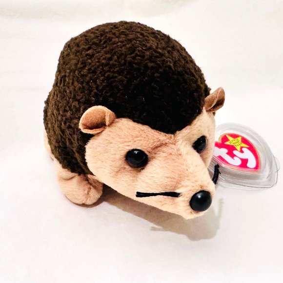 Ty PRICKLES Beanie Baby Hedgehog - Picture 2 of 12